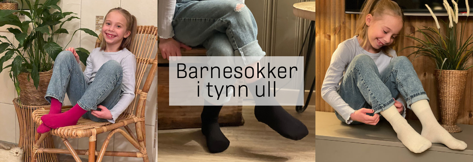 barnesokker i ull slitesterke ullsokker holdbare ullsokker tynne ullsokker tynn ull elastiske sokker