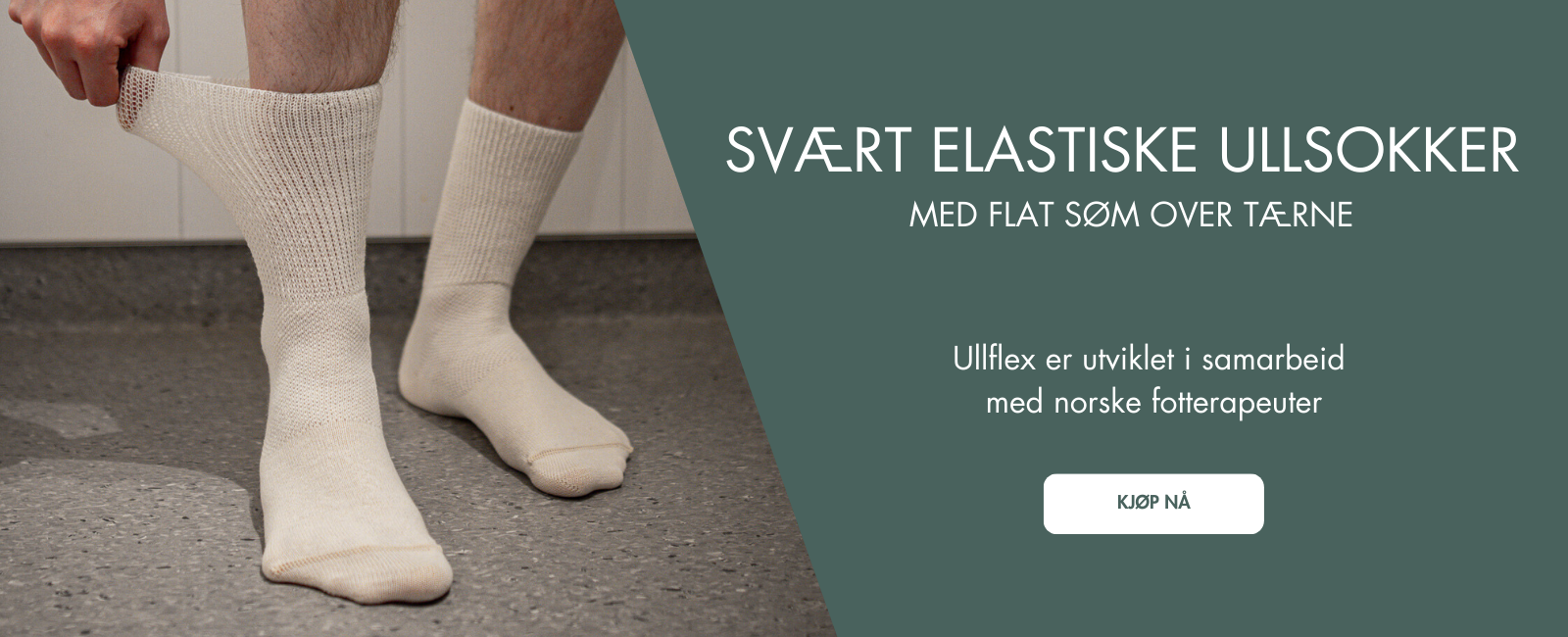 Ull Flex er en tynn sokk i behagelig kløfri merinoull, uten søm over tærne. Ull inn mot foten og polyamid ytterst gir svært god slitestyrke.